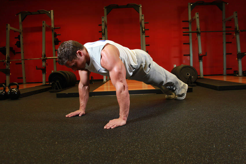 Flexiones — ejecución del ejercicio